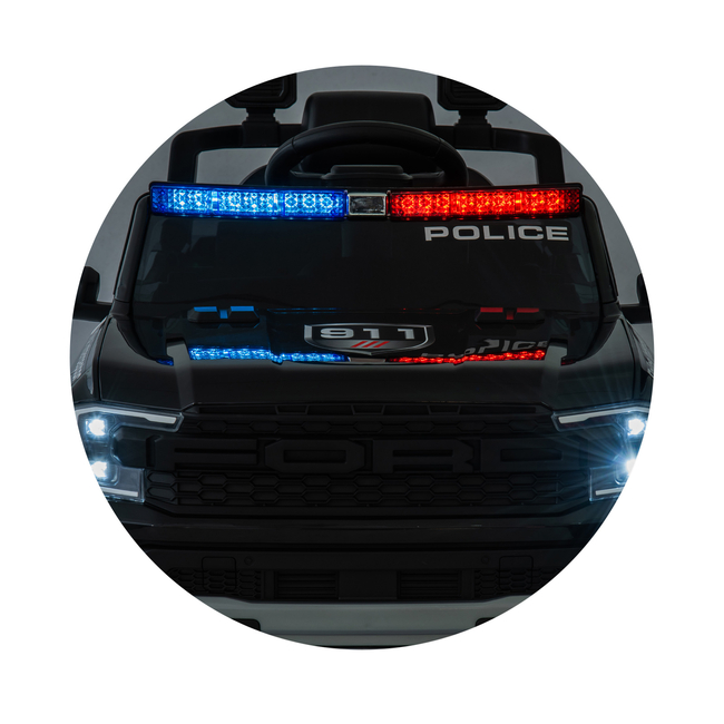 Chipolino FORD RAPTOR POLICE SUV Παιδικό Ηλεκτροκίνητο Περιπολικό ELKFORD25PO