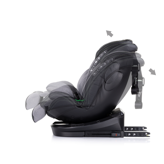 Chipolino Car seat I-SIZE 40-150 cm ISOFIX 360 "HYPNOTIC" cloud STKHYP0252CL