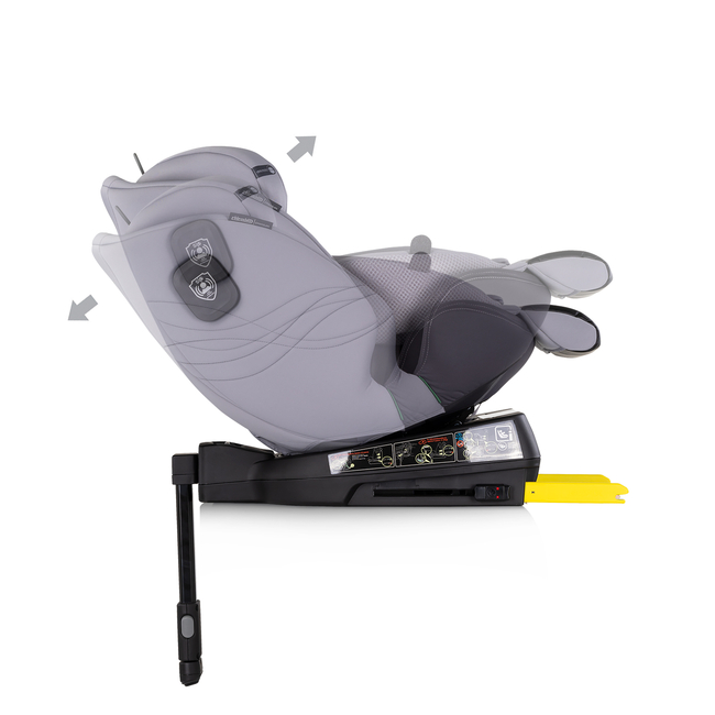 Chipolino Car seat I-SIZE 40-150 cm ISOFIX 360 "PREMIUM" cloud STKPR02502CL