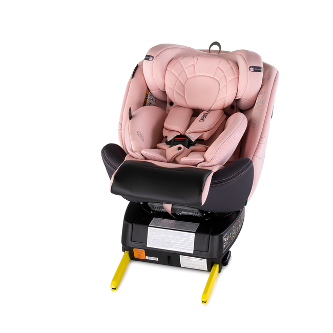 Chipolino Premium I-SIZE 40-150 cm ISOFIX 360 Περιστρεφόμενο Κάθισμα αυτοκινήτου ροζ marshmallow STKPR02505PM