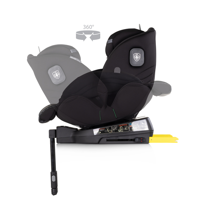 Chipolino Premium I-SIZE 40-150 cm ISOFIX 360 Περιστρεφόμενο Κάθισμα αυτοκινήτου βατόμουρο STKPR02501BB