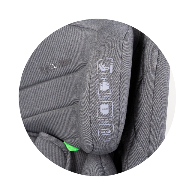 Chipolino Tycoon I-SIZE 76-150 cm ISOFIX Κάθισμα αυτοκινήτου 9-36kg cloud STKTYCIS252CL