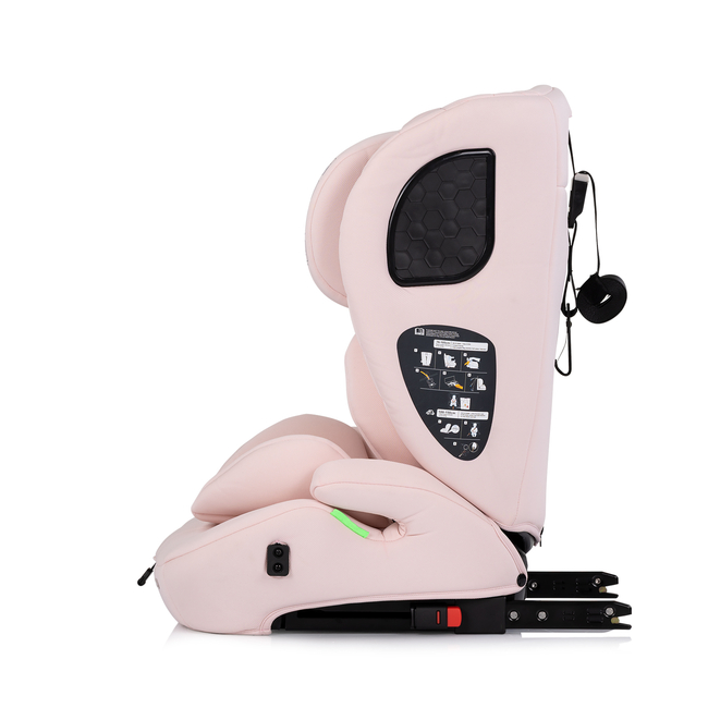 Chipolino Car seat I-SIZE 76-150 cm ISOFIX "TYCOON ISO"pink marshmallow STKTYCIS255PM