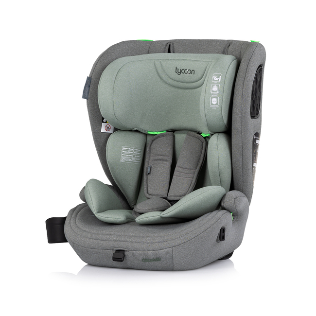 Chipolino Car seat I-SIZE 76-150 cm "TYCOON" basil STKTYC0254BA