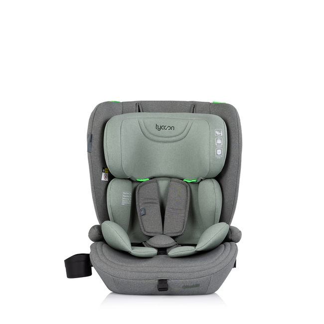 Chipolino Car seat I-SIZE 76-150 cm "TYCOON" basil STKTYC0254BA