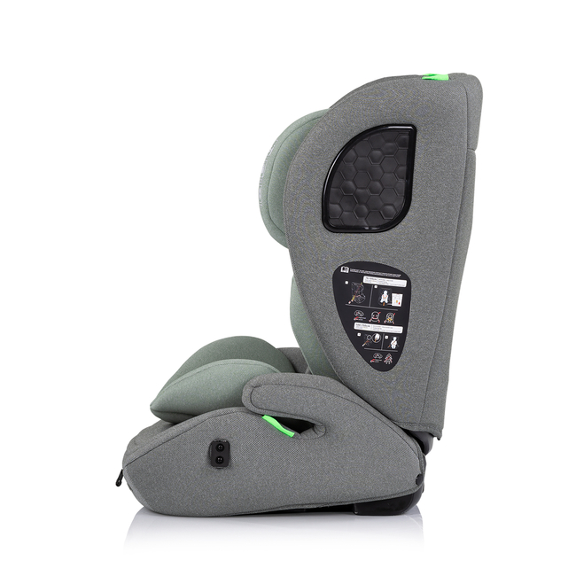 Chipolino Car seat I-SIZE 76-150 cm "TYCOON" basil STKTYC0254BA