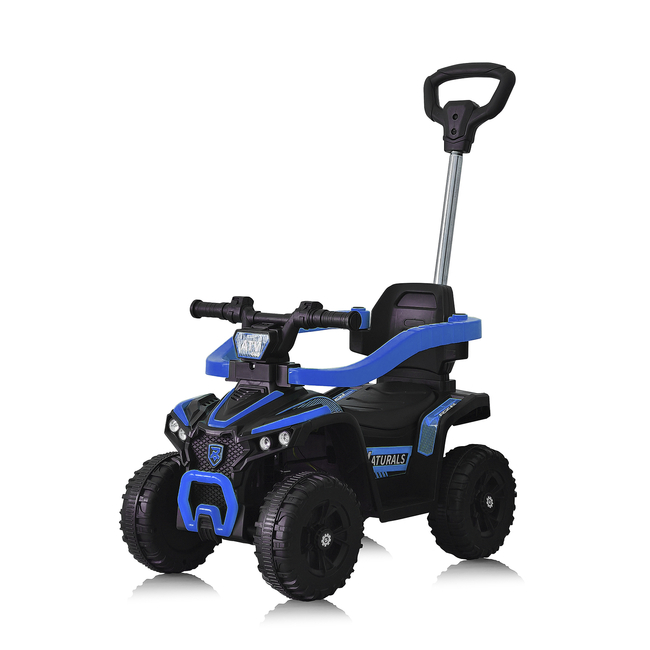 Chipolino ATV Ride on αυτοκίνητο με λαβή φώτα μουσική 3+ ετών μπλε ROCATVH02504BL
