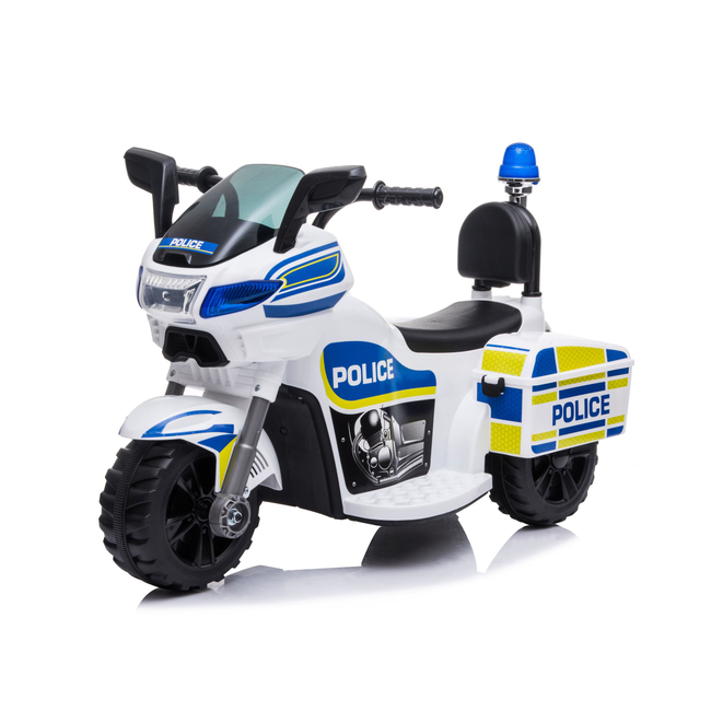 Chipolino Police Ηλεκτρική αστυνομική μοτοσικλέτα λευκό ELMPO0251WH