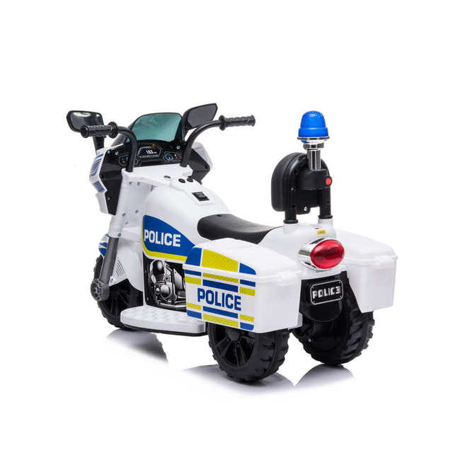 Chipolino Police Ηλεκτρική αστυνομική μοτοσικλέτα λευκό ELMPO0251WH