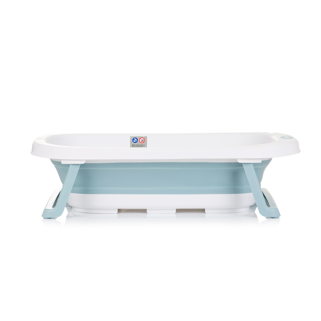 Chipolino Folding bathtub Isla with bath net (81 cm) - blue VKISL0241BL