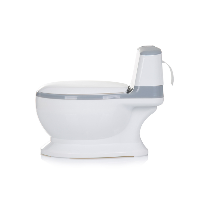 Chipolino Baby potty toilet with flush sound Lux grey GTLUX0241GY