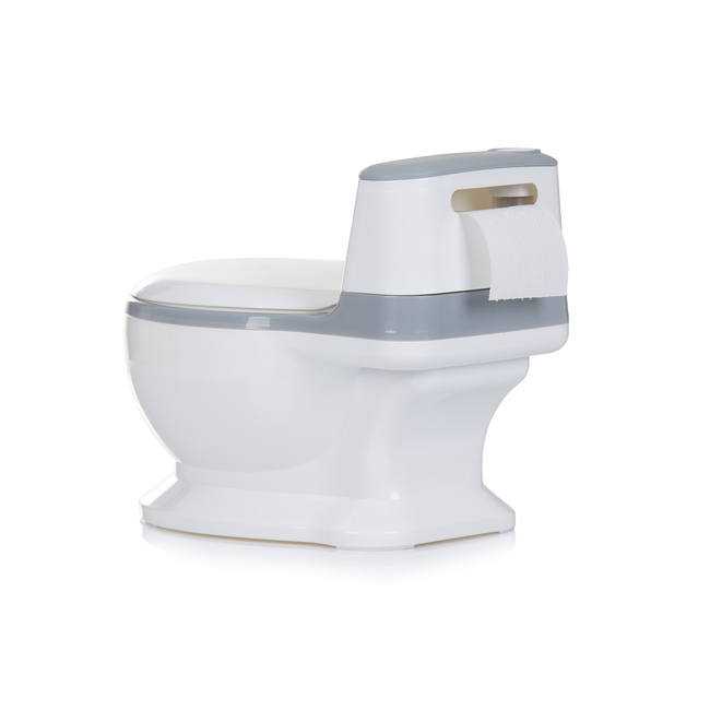 Chipolino Baby potty toilet with flush sound Lux grey GTLUX0241GY