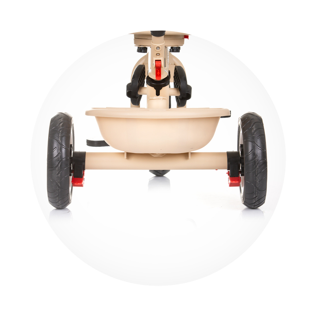 Chipolino Tricycle with canopy "Marathon" macadamia TRKMRT02405MA