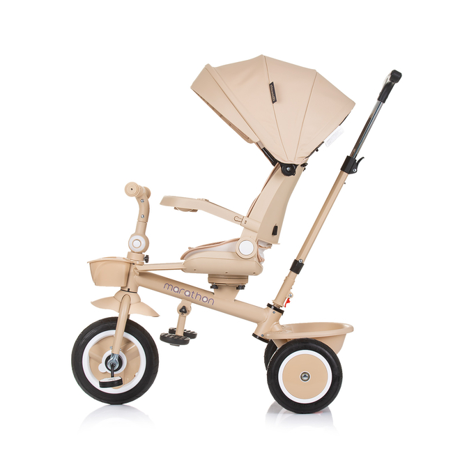 Chipolino Tricycle with canopy "Marathon" macadamia TRKMRT02405MA