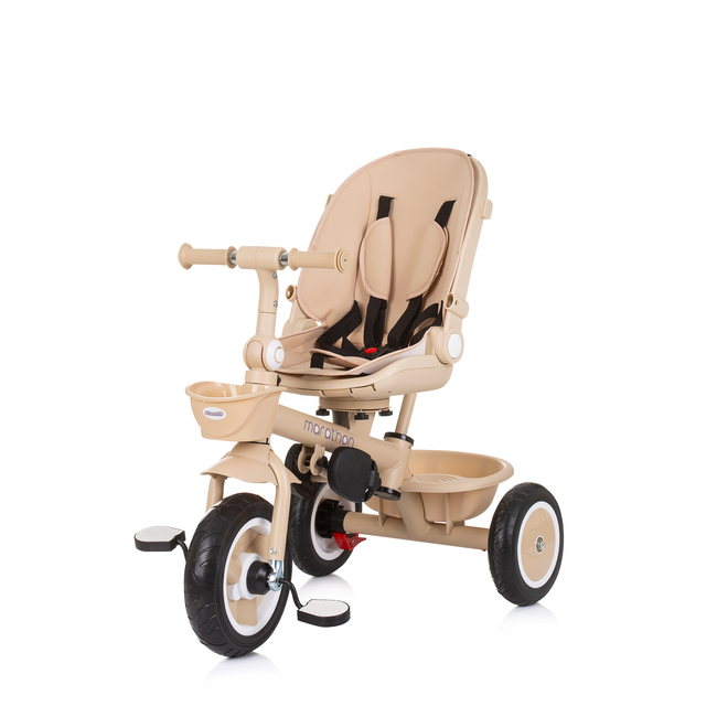 Chipolino Tricycle with canopy "Marathon" macadamia TRKMRT02405MA