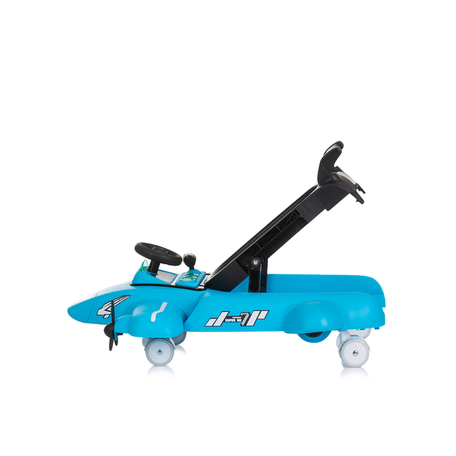 Chipolino Multi functional baby walker "Airplane" 3 in 1 - blue PRAP02403BL
