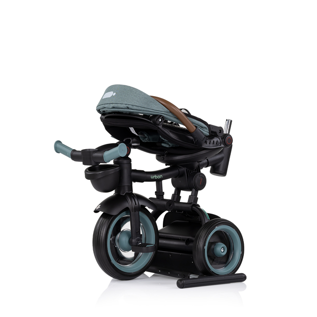 Chipolino Foldable tricycle with canopy "Urban" basil TRKUB02504BA