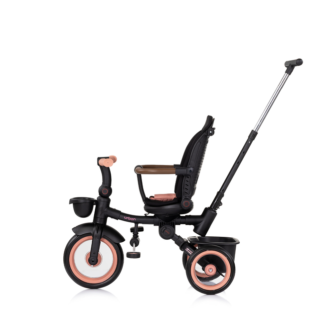 Chipolino Foldable tricycle with canopy "Urban"pink marshmallow TRKUB02505PM