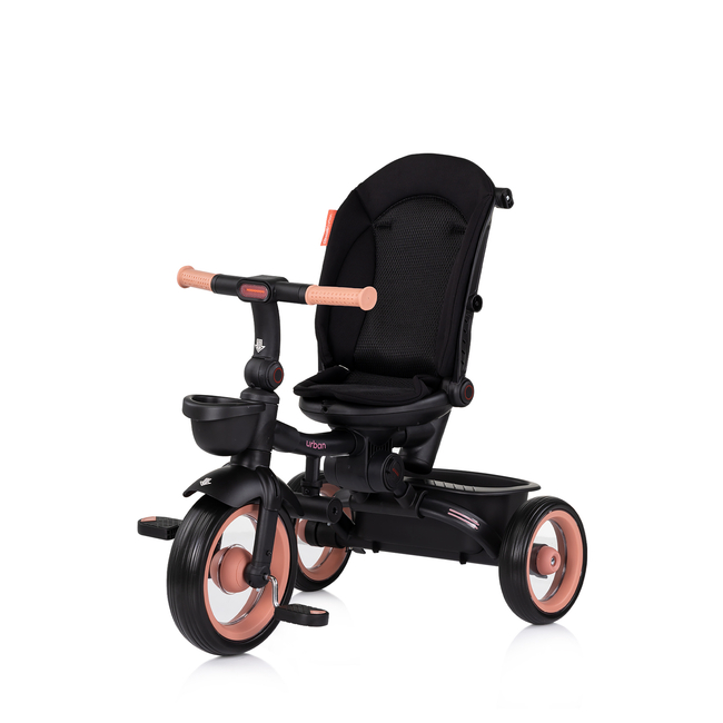 Chipolino Foldable tricycle with canopy "Urban"pink marshmallow TRKUB02505PM