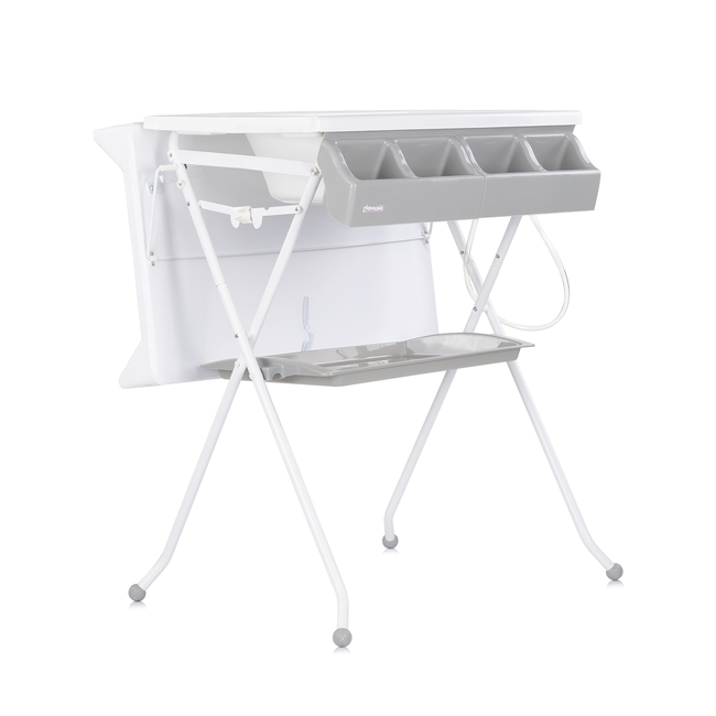 Chipolino Bath tub with bath stand and changing pad "Aqua" Giraffe SHVAQ0241GY