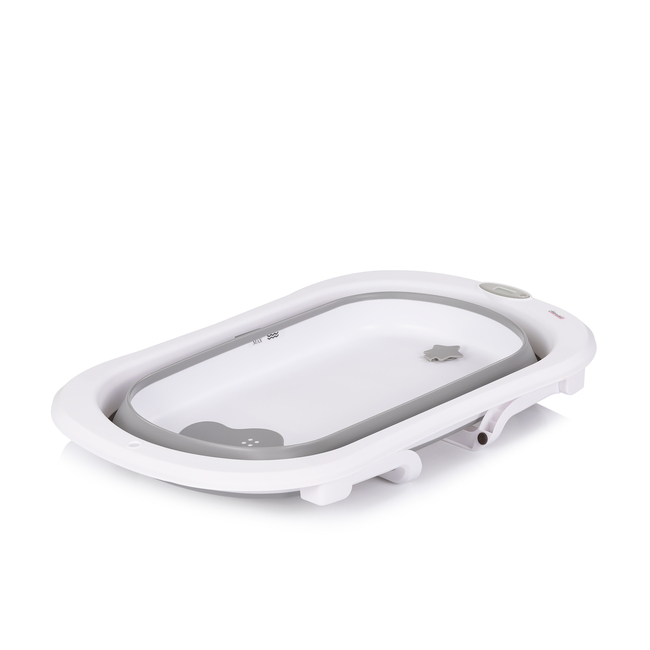 Chipolino Μπανιέρα με δίχτυ μπάνιου και βάση Malibu (78cm) - γκρι VKMAL0252GY