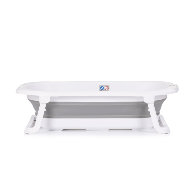Chipolino Μπανιέρα με δίχτυ μπάνιου και βάση Malibu (78cm) - γκρι VKMAL0252GY