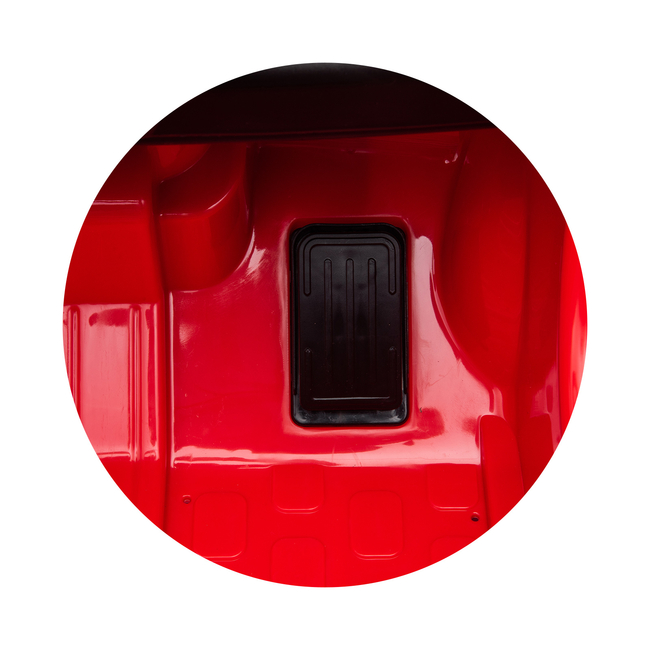 Chipolino FIAT 500 Ηλεκτρικό Παιδικό Αυτοκίνητο 12V με Τηλεχειρισμό Κόκκινο ELKFIAT25RE