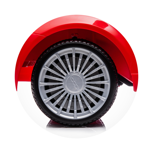 Chipolino FIAT 500 Ηλεκτρικό Παιδικό Αυτοκίνητο 12V με Τηλεχειρισμό Κόκκινο ELKFIAT25RE