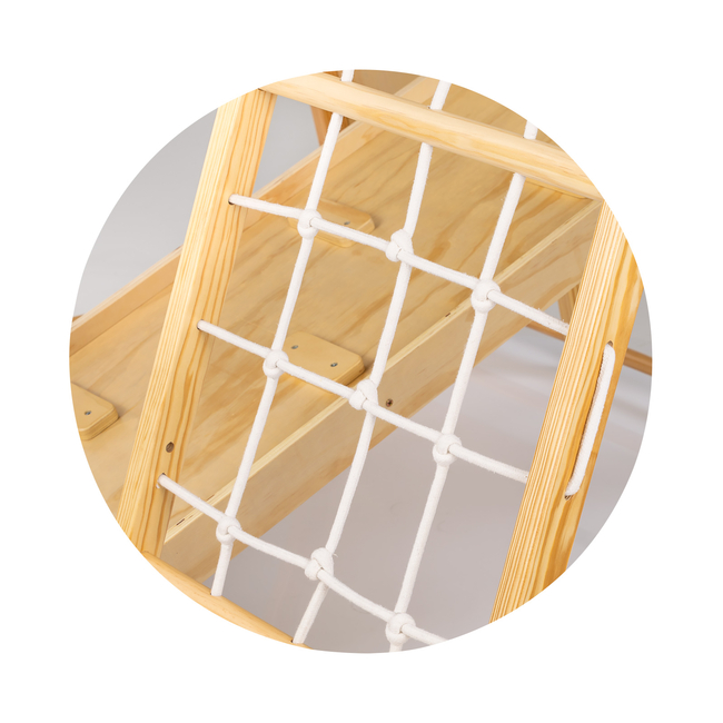 Chipolino Ξύλινο Πολυλειτουργικό Αναρριχητικό Παιχνίδι με Κούνια & Μαυροπίνακα (WTARSL02503)