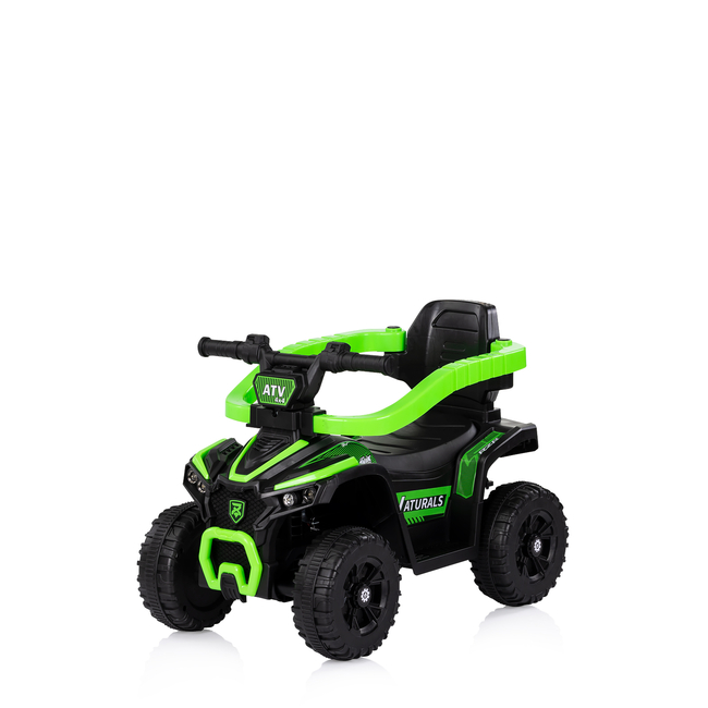 Chipolino Ride on car with handle "ATV" green ROCATVH02503GR