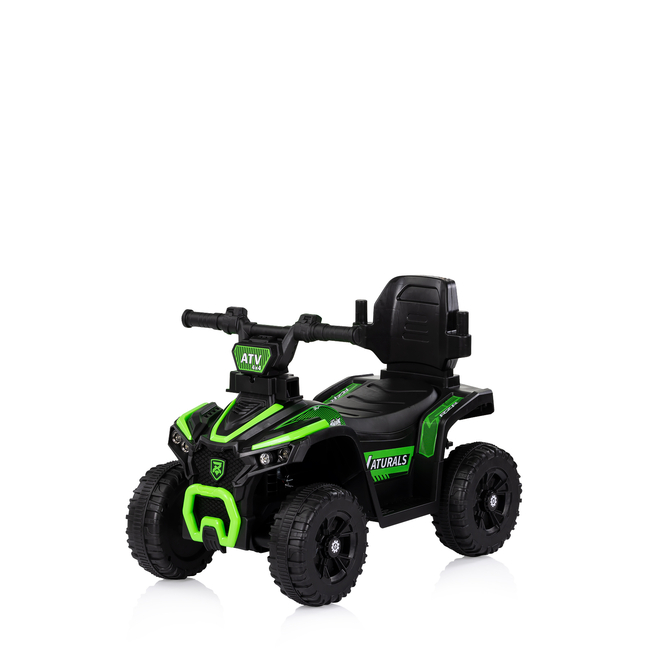 Chipolino Ride on car with handle "ATV" green ROCATVH02503GR