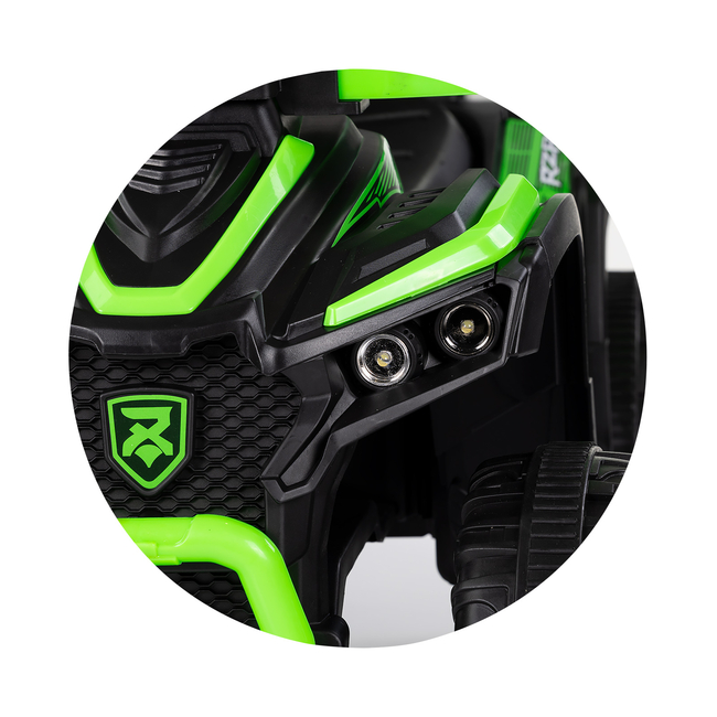 Chipolino Ride on car with handle "ATV" green ROCATVH02503GR