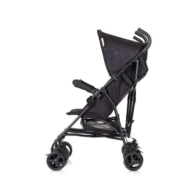 Chipolino Baby Stroller for 2 kids "Double Point" blackberry KBDP02501BB