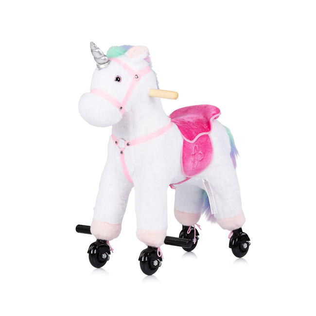 Chipolino Pony with wheels and sound pink RHWSO02502PINK
