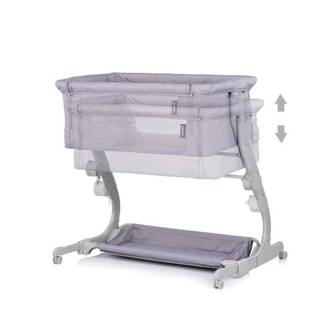 Chipolino Co-sleeping crib with drop side “Eleganza" cloud KOSEL0251CL