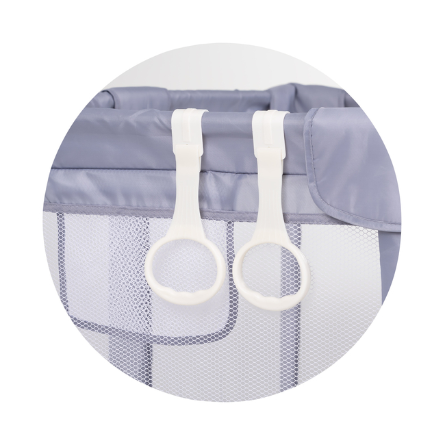 Chipolino Πάρκο Παιχνιδιού Sienna 150×150 cm γκρι KOISI0251GY