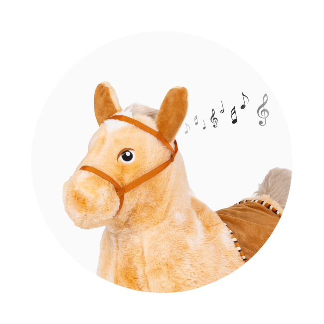 Chipolino Children’s hopping toy with sound brown RHHOP02401BROW