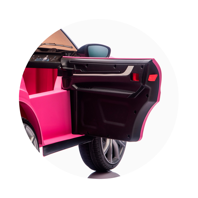 Chipolino Ηλεκτροκίνητο Παιδικό SUV Porsche Cayenne με Τηλεχειριστήριο – Ροζ (ELJPKA253PI) 