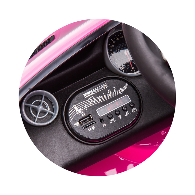 Chipolino Ηλεκτροκίνητο Παιδικό Αυτοκίνητο Mercedes-Benz SLC300 Final Edition με Τηλεχειριστήριο – Ροζ (ELKMBSLC251P)