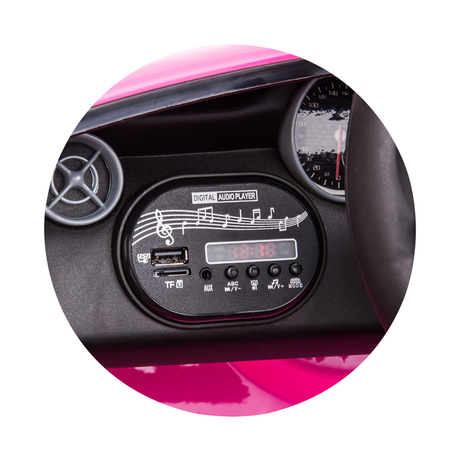 Chipolino Ηλεκτροκίνητο Παιδικό Αυτοκίνητο Mercedes-Benz SLC300 Final Edition με Τηλεχειριστήριο – Ροζ (ELKMBSLC251P)