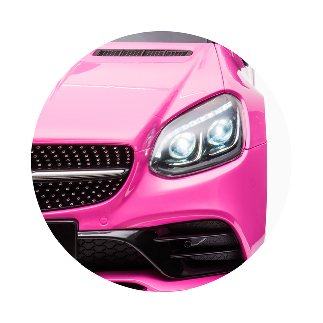 Chipolino Ηλεκτροκίνητο Παιδικό Αυτοκίνητο Mercedes-Benz SLC300 Final Edition με Τηλεχειριστήριο – Ροζ (ELKMBSLC251P)