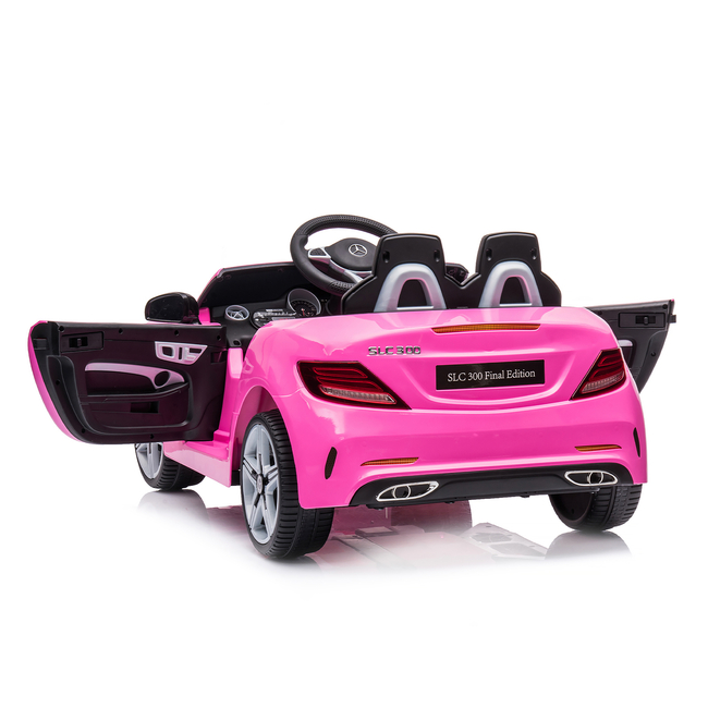Chipolino Ηλεκτροκίνητο Παιδικό Αυτοκίνητο Mercedes-Benz SLC300 Final Edition με Τηλεχειριστήριο – Ροζ (ELKMBSLC251P)