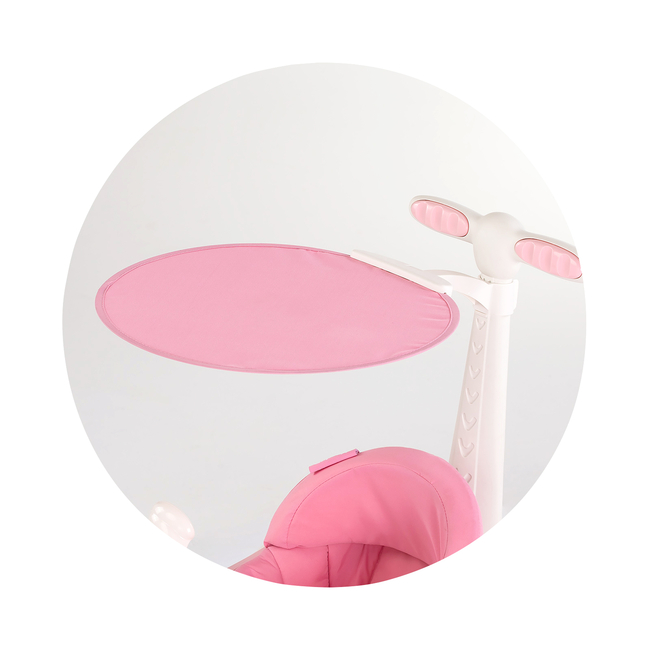 Chipolino Στράτα Μωρού 5 σε 1 Happy Walker – Pink (PRHW02504PI)