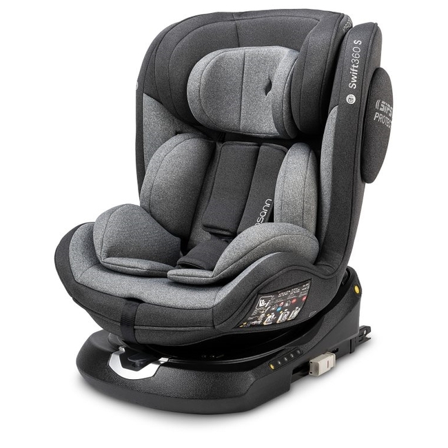 Osann Swift 360 S i-Size Child Seat 76-150cm 9-36kg Universe Gray 102284252