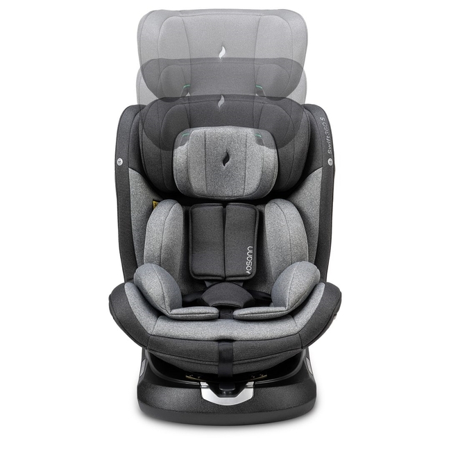 Osann Swift 360 S i-Size Child Seat 76-150cm 9-36kg Universe Gray 102284252