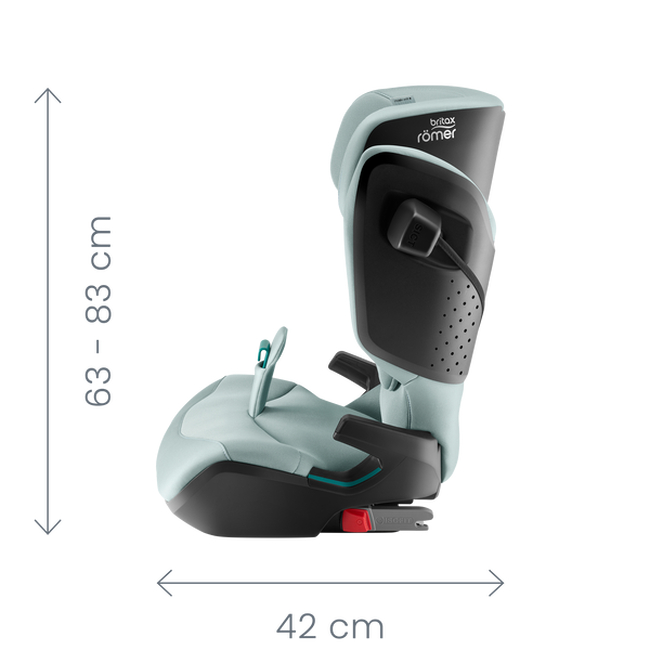 Britax Romer Kidfix Pro i-Size Classic 100-150 cm Midnight Grey R2000040455