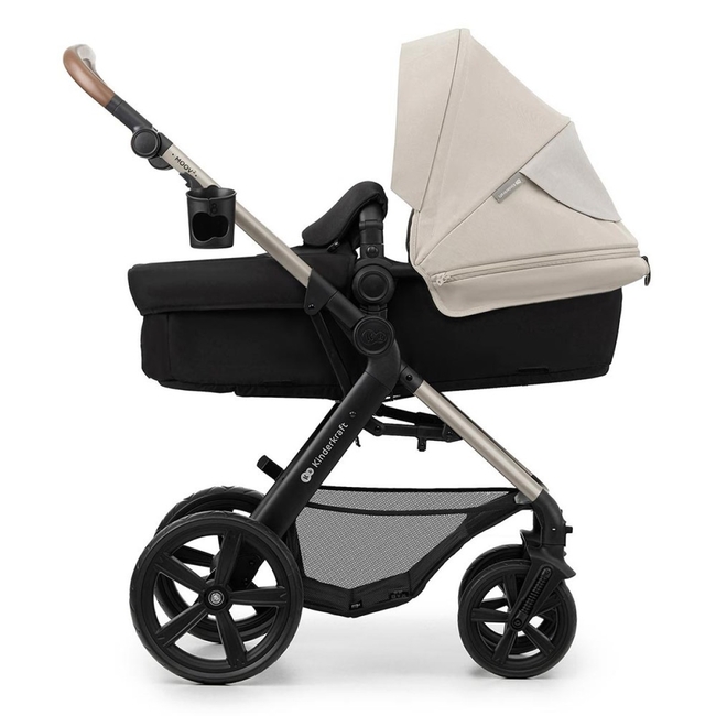 Kinderkraft MOOV2 3 in 1 Baby Travel Set 0 to 27kg Mink Moonlight Grey KSMOOV02GRYEV00