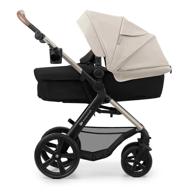 Kinderkraft MOOV2 3 in 1 Baby Travel Set 0 to 27kg Mink Moonlight Grey KSMOOV02GRYEV00