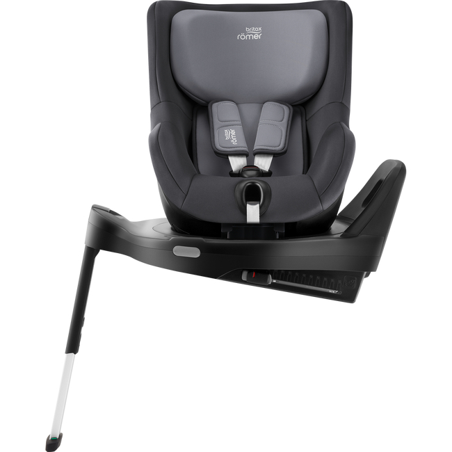 Britax Romer Dualfix Pro I-Size 360° i-SIZE 40-105 cm Περιστρεφόμενο Κάθισμα Αυτοκινήτου Midnight Grey R2000038295 + ΔΩΡΟ ΑΞΙΑΣ 35€ ΠΡΟΣΤΑΣΙΑ ΚΑΘΙΣΜΑΤΟΣ