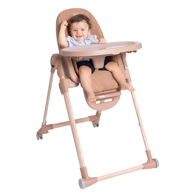 Chicco Polly Armonia 3 σε 1 Παιδική Καρέκλα Φαγητού 0+ μηνών Terracotta